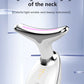 Masseur Facial Anti-rides, 7 couleurs, dispositif de beauté du cou, raffermissement de la peau, dispositif de levage du visage, réduit le Double menton, outil de soins de la peau