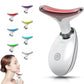 Masseur Facial Anti-rides, 7 couleurs, dispositif de beauté du cou, raffermissement de la peau, dispositif de levage du visage, réduit le Double menton, outil de soins de la peau